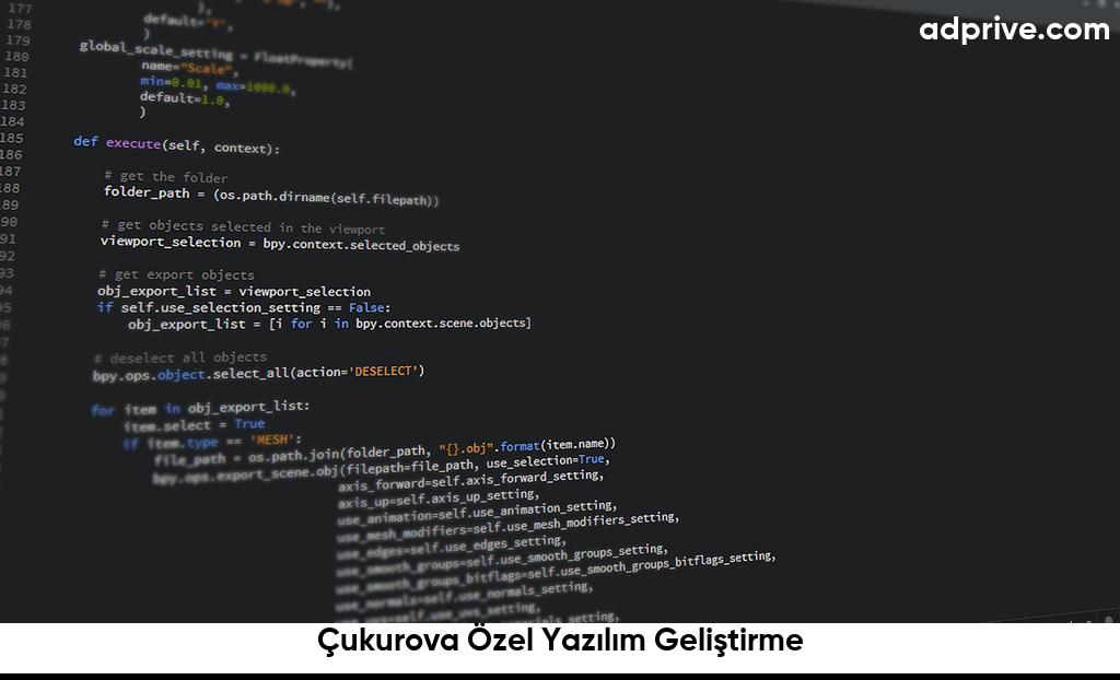 Cukurova Ozel Yazilim Gelistirme6